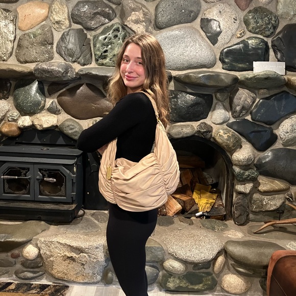 BALLY Y2K lamb skin Beige Shoulder Bag with Gold Accents COA - Picture 11 of 12